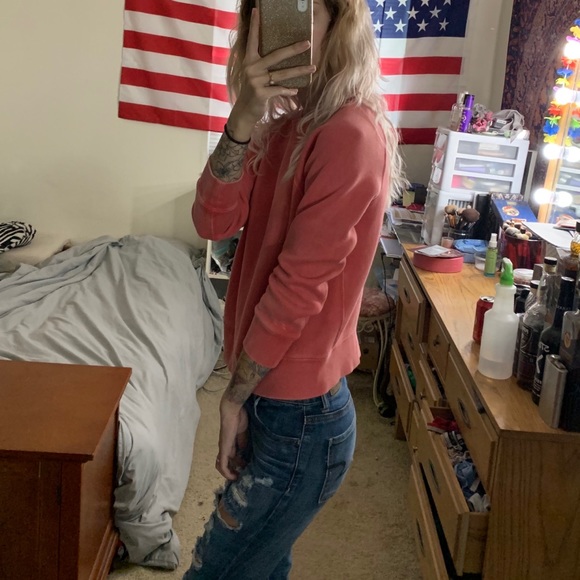 Intimately Free People Cropped crew neck sweatshirt - Picture 3 of 6